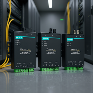 Convertidor de Serie a Fibra Óptica Moxa TCF-142-S-SC-T RS-232/422/485 de Grado Industrial - Product Image 3