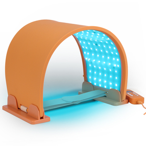 Portable 216 lampes et 8 couleurs Silicone LEDs-lumières Thérapie faciale Machine faciale <span class=keywords><strong>Spa</strong></span>/Salon/Usage domestique - Product Image 5