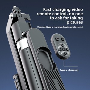 Q515tk 1.8m Gimbal ổn định Selfie Stick tự động mặt theo dõi ánh sáng đèn flash 360 xoay thông minh ai điện thoại gắn kết hợp kim nhôm - Product Image 4