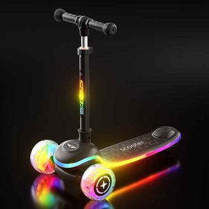 Vente en gros <span class=keywords><strong>de</strong></span> trottinettes lumineuses multicolores pro pour enfants, trottinette réglable, trottinette sûre pour enfants avec personnalisation - Product Image 3