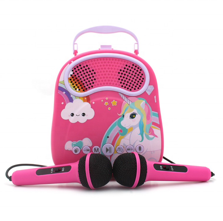 Детский микрофон для караоке, в наличии, динамик для хранения, ручной динамик 2021, караоке, музыкальный караоке-плеер, машина