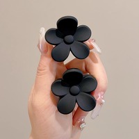 Pince à cheveux pour enfants 2024 nouveau Style haute queue de cheval fixateur épingle à cheveux citrouille pince 5cm en plastique petit accessoire de cheveux
