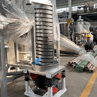 Élévateur vertical à vis en acier inoxydable pour sable de quartz