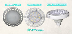 Алюминиевый корпус CE RoHS <span class=keywords><strong>AR111</strong></span> Светодиодная лампа прожектор 11 Вт 15 Вт 18 Вт 230 В 100-240 В переменного тока внешний драйвер с регулируемой яркостью 30 ° для помещений коммерческий - Product Image 3