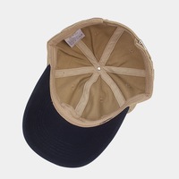 Gorras de Béisbol de Dos Tonos, Lisas, sin Estructura, de 6 Paneles, Estilo Dad Hat