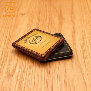 Vente en gros Boîte de conserve pour cigarillo imprimée personnalisée Boîte de conserve pour <span class=keywords><strong>cigarettes</strong></span> de qualité alimentaire Emballage en métal pour le tabac - Product Image 3