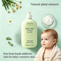 Lotion pour bébé douce 500 ml, marque privée, hydratant longue durée, pour peaux sensibles de nouveau-nés et nourrissons, sans sulfate, durée de conservation de 3 ans