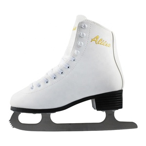 <span class=keywords><strong>Pattini</strong></span> da Ghiaccio Artistici Invernali da <span class=keywords><strong>Donna</strong></span> con Lama in Acciaio Inossidabile, Scarpe da Pattinaggio Artistico in Pelle per Bambini - Product Image 2