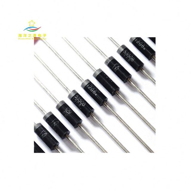 1N5339B 5.6V 5W Zener Diode DO-15 High Power Zener Tube