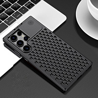 Étui de téléphone en métal de refroidissement design pour Samsung S23 ultra S24 S22 ultra Étui de téléphone glacé avec parfum Housse de téléphone