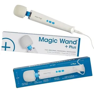 OEM/ODM Customized Large Magic AV Wand Vibrator Handheld Personal Body Wand Massager Plug