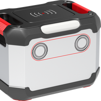 Alimentation électrique extérieure 1200w Portable Home Power Bank Urgence Grande capacité 950wh Charge rapide Centrale électrique mobile extérieure
