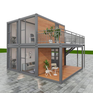 Prezzo <span class=keywords><strong>di</strong></span> fabbrica 20ft doppio piano prefabbricato casa contenitore casa Flat Pack casa contenitore casa ufficio per la <span class=keywords><strong>vendita</strong></span> - Product Image 4