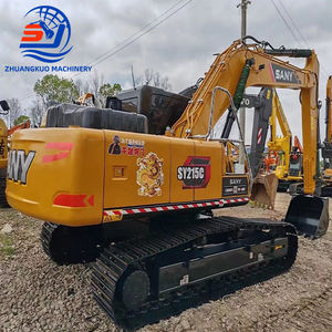 Machine en stock, expédition immédiate. Excavatrice Sany SY215C d'occasion, 21 tonnes, originale. Excavatrice Sany d'occasion SY215 à vendre. - Product Image 2