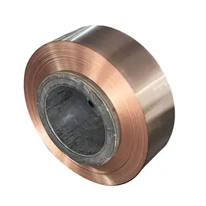 C17500 C17200 Beryllium Copper Strip Industrial Nickel Strip Coil Customizable Copper Tapes For Welding Bending Cutting Punching