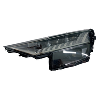 Ensemble de phares à LED matriciels pour Audi Q8 2019-2022, faisceau adaptatif, 6000K, 4000LM, haute visibilité, phare de remplacement automobile