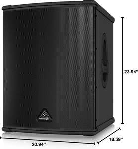 ซับวูฟเฟอร์ Behringer EUROLIVE B1500XP กำลังขับสูง 3000 วัตต์ ขนาด <span class=keywords><strong>15</strong></span> นิ้ว ลำโพง <span class=keywords><strong>Turbosound</strong></span> พร้อมครอสโอเวอร์สเตอริโอในตัว - Product Image 5