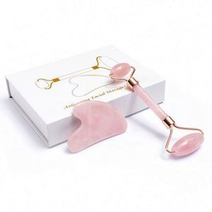 Juego de Rodillo de Jade y Gua Sha Portátil e Innovador 2025, Producto para el Cuidado de la Piel y Belleza, Regalos de Boda para Invitados - Product Image 1