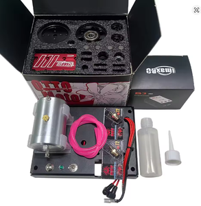 Motor <span class=keywords><strong>TOYAN</strong></span> SEMTO ST-NF2 de 7cc SOHC, 2 cilindros en línea, 4 tiempos, refrigerado por aire, kit de modelo de motor nitro DIY con base y tanque de aceite. - Product Image 4