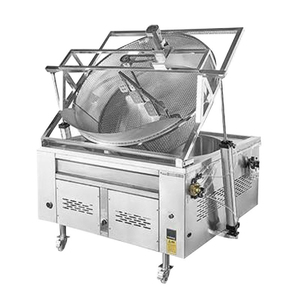 Freidora Industrial Eléctrica a Gas para Cocina Comercial, Olla Automática para Pescado, Patatas Fritas, Plátanos y Otros Bocadillos, Máquina Rectangular - Product Image 3