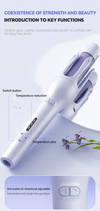 Plancha de Pelo 2 en 1, Peine Alisador de Pelo, <span class=keywords><strong>Rizador</strong></span> de Pelo Eléctrico de 32 mm para <span class=keywords><strong>Ondas</strong></span> Grandes, <span class=keywords><strong>Rizador</strong></span> de Pelo Ondulado sin Daños - Product Image 6