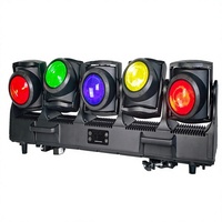 Projecteur LED mobile multi-têtes Wincode AquaVortex TB5 IP65 RGBW