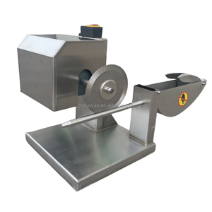 Mini máquina cortadora de cubos de carne de pollo de pequeña escala para carne fresca o congelada - Product Image 2