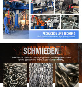 Venta al por mayor Heavy Duty G100 Aleación de acero Cadena de eslabones de elevación G80 Cadena de elevación Heavy Duty cadenas transportadoras para minería - Product Image 3