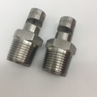 Boquilla de Pulverización Industrial de Ángulo Amplio Tipo K de 1/4\" 3/8\" con Chorro de Inundación