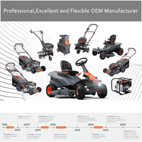 LEO LM46Z-2Ld(NP150E) Nouveau modèle de tondeuses à gazon très vendues, outils de jardin, système de démarrage électrique/à tirette, tondeuses à gazon autopropulsées