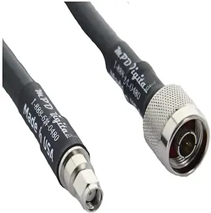 Câble coaxial RG174 LMR400 RG 58 lmr 600 Rf câble SMA mâle à N mâle câble coaxial