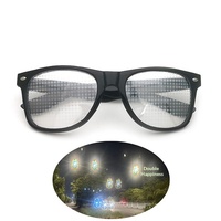 Lunettes de soleil unisexe UV400 à effet cœur de diffusion d'ondes de diffraction, style clou de riz et feux d'artifice, best-seller transfrontalier TikTok, pour scène et soirées, en stock