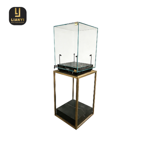 Premium Jewelry <b>Showcase</b> Custom with High Clarity Glass LED Lighting Discreet Security for High Quality Jewelry Displays - Product Image 6