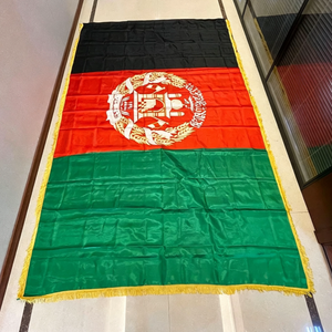 Drapeau national de la <span class=keywords><strong>Tanzanie</strong></span>, bannière de haute qualité 3x5 pieds, drapeau personnalisé 3x5', drapeau d'intérieur, best-seller avec franges ornementales dorées - Product Image 5
