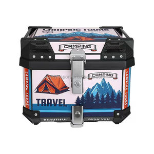 Étanche Caja De <span class=keywords><strong>Moto</strong></span> Electrica Alliage Topbox Queue Top Case Aluminium Pour <span class=keywords><strong>Moto</strong></span> Casque Coffre Boîte - Product Image 3