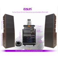 Système de sonorisation Pro 8000 watts clé en main (8 sommets + 4 sous-marins) pour les festivals en plein air et les événements en direct