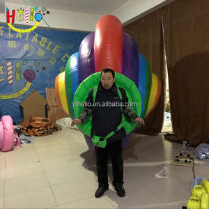 Disfraz Inflable de Caracol de Colores, Modelo de Concha de Caracol Inflable, Disfraz para Caminar, Carnaval, Desfile, Personaje Divertido - Product Image 2