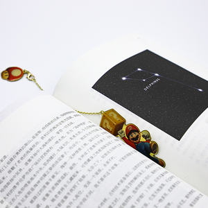 Marcapáginas de aluminio con diseño de animales de dibujos animados, de latón esmaltado, con cadena metálica y etiquetas. - Product Image 6