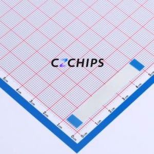 FC-0.5B-14P-50mm FFC Cable (Flexible Flat Cable) P=0.5mm Connector 14P 0.5mm 0.3mm Non-Inverting - Product Image 2