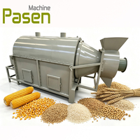 PLC-gesteuerte motorbetriebene kleine Trommeltrocknungsmaschine für Raps, Erdnüsse, Sojabohnen, Weizenkleie, Fischmehl, Maisschalen, Maniokmehl