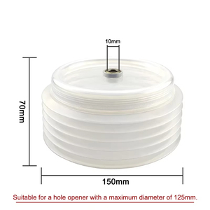 Marteau perforateur électrique dépoussiéreur ouvre-<span class=keywords><strong>trou</strong></span> couvercle dépoussiéreur anti-poussière <span class=keywords><strong>scie</strong></span> <span class=keywords><strong>cloche</strong></span> couvercle de foret accessoires d'outils à main - Product Image 6