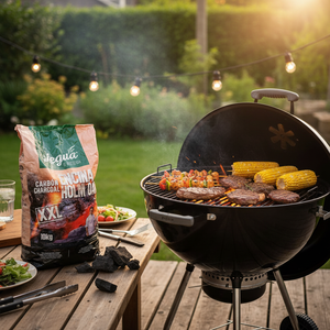 Venta al por mayor de carbón de madera dura español para barbacoa, fácil, portátil y de fácil uso, patrón de bultos, carbón negro, precios competitivos - Product Image 3