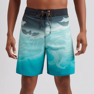 Bañadores de Hombre Personalizados con Logotipo, 16 Colores Sólidos, Secado Rápido, Shorts de Baño para Exteriores, Shorts de Surf, Traje de Baño Masculino - Product Image 4