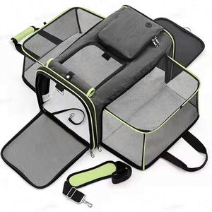Free Sample Wholesale Customise Luxury Pet <b>Dog</b> <b>Carrier</b> Breathable Mesh Expandable <b>Backpack</b> <b>Dog</b> Large Hunderucksack - Product Image 1