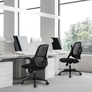<span class=keywords><strong>Sedia</strong></span> da Ufficio Ergonomica <span class=keywords><strong>Regolabile</strong></span> <span class=keywords><strong>in</strong></span> <span class=keywords><strong>Altezza</strong></span>, Girevole, con <span class=keywords><strong>Ruote</strong></span> e Schienale Confortevole - Product Image 6