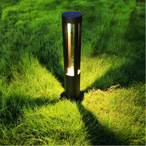 ตกแต่งรอบรูปร่าง LED สวน Bollard IP65กันน้ำทางเดินกลางแจ้งนำแสงสนามหญ้า10W - Product Image 1
