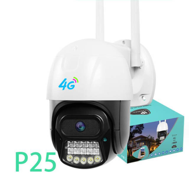 P25 4G Security Camera 1080P Wireless WiFi Outdoor Home IP Camera Motion Detection and Alarm Two-Way AudioNight Vision
