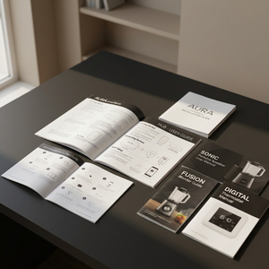 Manuels de produits imprimés sur mesure en papier couché |   Manuels d'instructions et livrets de guides d'utilisation imprimés en quatre couleurs - Product Image 4