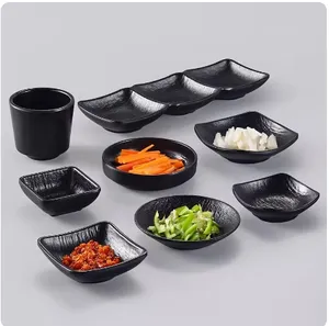 Compartment Appetizer Serving Dishes Tray Plastic Dessert Platters Rectangular Divided Plate Dipping Sauces Dinner Buffet