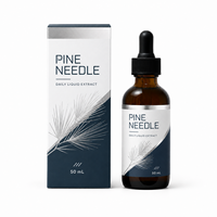 Complément d'extrait d'aiguilles de pin avec sureau, échinacée, quercétine, vitamine C, zinc et menthe poivrée – Approvisionnement en vrac liquide